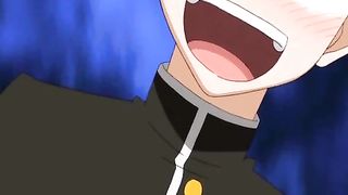 Horny cartoon chick is dreaming that she is getting fucked and moaning loud from pleasure