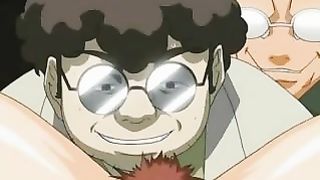 Cartoon chick is tied up, tortured and fucked until her pussy starts dripping from pleasure