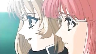 Loud hentai girls in Blackmail porn cartoon - lots and lots of raw sex and creampies