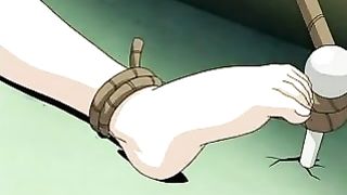 Busty cartoon chick and her lovers are getting down and dirty until they all cum