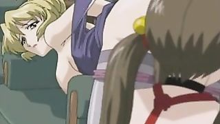 Cartoon girls like to be tied up and fucked hard, one after another, until they cum