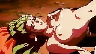 The best way for a cartoon girl to warm up is to have sex with her partner