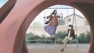 Cartoon babe is tied up and fucked hard because it turns her on more than anything