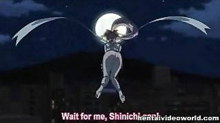 Cartoon girl with green hair is doing naughty things with her best friend's handsome lover