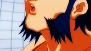 Cartoon guy with rock hard dick wanted to get a blowjob from his lovely girlfriend