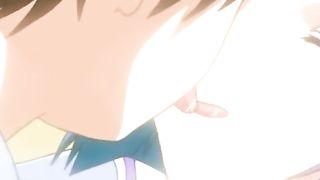 Babe with huge hentai tits fucked hard by a younger friend in a fantasy sex cartoon