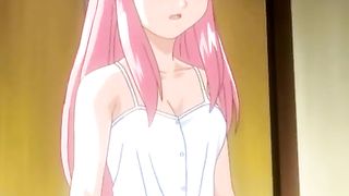 Babe with huge hentai tits fucked hard by a younger friend in a fantasy sex cartoon