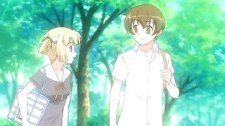 Babe with huge hentai tits fucked hard by a younger friend in a fantasy sex cartoon