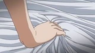 Sexy cartoon schoolgirl is doing very naughty things with her friend's boyfriend, in his bedroom