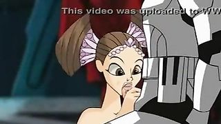 Star wars porn cartoon with clones getting to play with a super horny princess