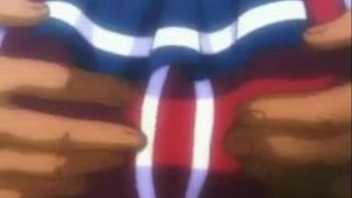 Beautiful and very horny cartoon babe is getting her leaking cunt pounded and creampied