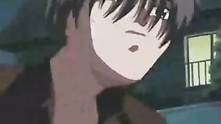 Cute cartoon chick is getting loads of cum all over her face, after she got fucked