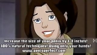 Adorable cartoon babe sucks dick like crazy because she wants to taste fresh, sweet spunk