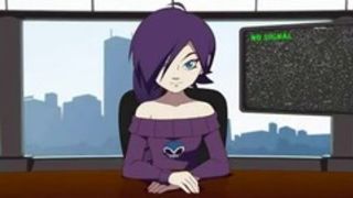 Zone Tan sex clip with a raunchy cartoon girl getting nailed by sex machines