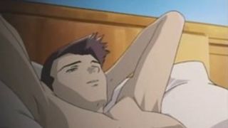 Horny cartoon babe with long, pink hair and big tits is about to get satisfied