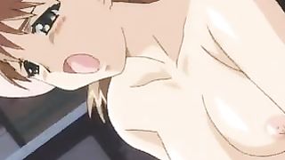 Horny cartoon girl finnaly got fucked and enjoyed every second of it until she had an orgasm