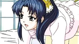 Cartoon maids are always ready to do many naughty things, apart from their regular job