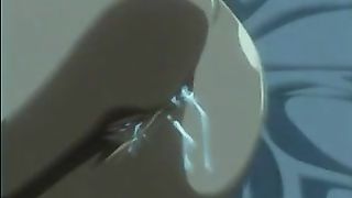 Busty cartoon blonde seduced her best friend's wife and had wild sex adventure with her