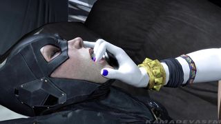 3D Batman Porn Asylum Ep III - Harley Quinn vs Batgirl