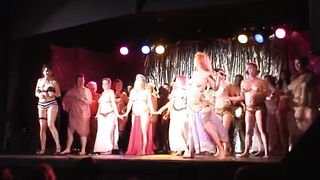 Burlesque Group Naked Amateur Show - Cleopatra Dance