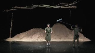 Naked on Stage - Nudity Performance - Theater Experiment