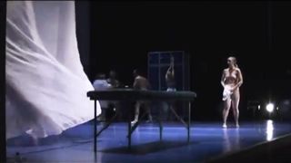 Naked on Stage Performance Dear Body