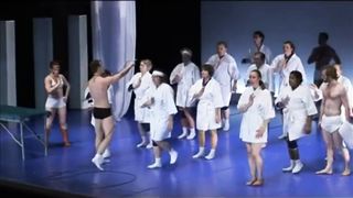 Naked on Stage Performance Dear Body