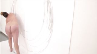 Nude on Stage - Justine Grafics