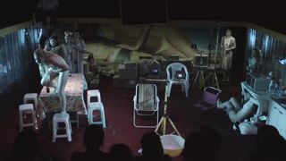 Anna Henkel Las Obra Nude on Stage