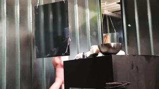 Naked on Stage - Samira Engel Weimar Ritual Body