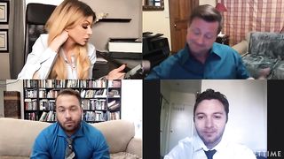 Caught On The Conference Call - Caught Fapping PornSeries