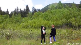 Horny Lesbian Hikers - ModelTime Adult Series