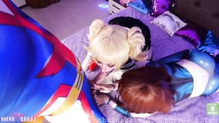 My Hero Academia dick for hotties 4K cosplay Purple Bitch Alice Bong