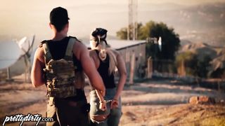 Luna Star Caught and Fucked by Dirty Border Cop!