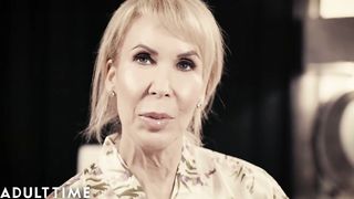 ADULT TIME Elegant Mature Erica Lauren Seducing Young Stud