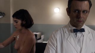 Adult Scene of TV show "Masters_of_Sex" s01e06 (2013)Lizzy Caplan, Helene Yorke nude