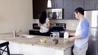 Bratty Sis Gets Cock And Cum In Kitchen- Family Show (Season 04, Episode 05)