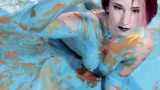 Body Paint  Rose - Nude Art