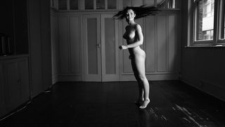 Naked Stage Show Girl