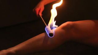 Naked on Stage - Fire Show Nudity
