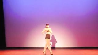 Performs Burlesque at the Theatre