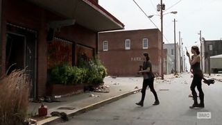 AMWF Lauren Cohan Irish Yankee Gal Bi-Racial Joke Conversation With Yeon Sang Yeob South Korean Masculine Ambling Dead Season five Sequence two