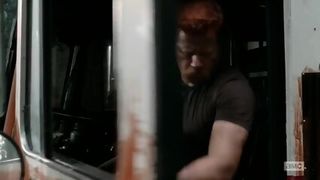 AMWF Lauren Cohan Irish Yankee Lady Bi-Racial Arrive Scorching Hug With Yeon Sang Yeob South Korean Masculine Ambling Dead Season five Vignette 8