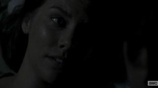 AMWF Lauren Cohan Irish Yankee Damsel Bi-Racial Sleep Together With Yeon Sang Yeob South Korean Masculine Ambling Dead Season five Vignette five