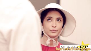 Handmaidens - Nervous Handmaid Gets Crammed With Cum S2:E5