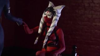 Aayla Secura And Her Jedi Sis Shaak Ti Banged In A trio way - Eva Lovia