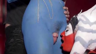 Aayla Secura And Her Jedi Sis Shaak Ti Banged In A trio way - Eva Lovia