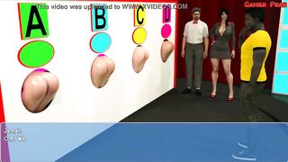 Super-Naughty, married guy is eagerly poking various femmes through gloryholes during a live TV showcase