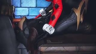 Harley Quinn is constantly making love with various superheroes, because it always feels so supreme