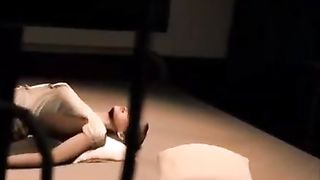 Hefty-Breasted chocolate-colored-haired from a movie game is getting smashed like a adult movie star and luving it